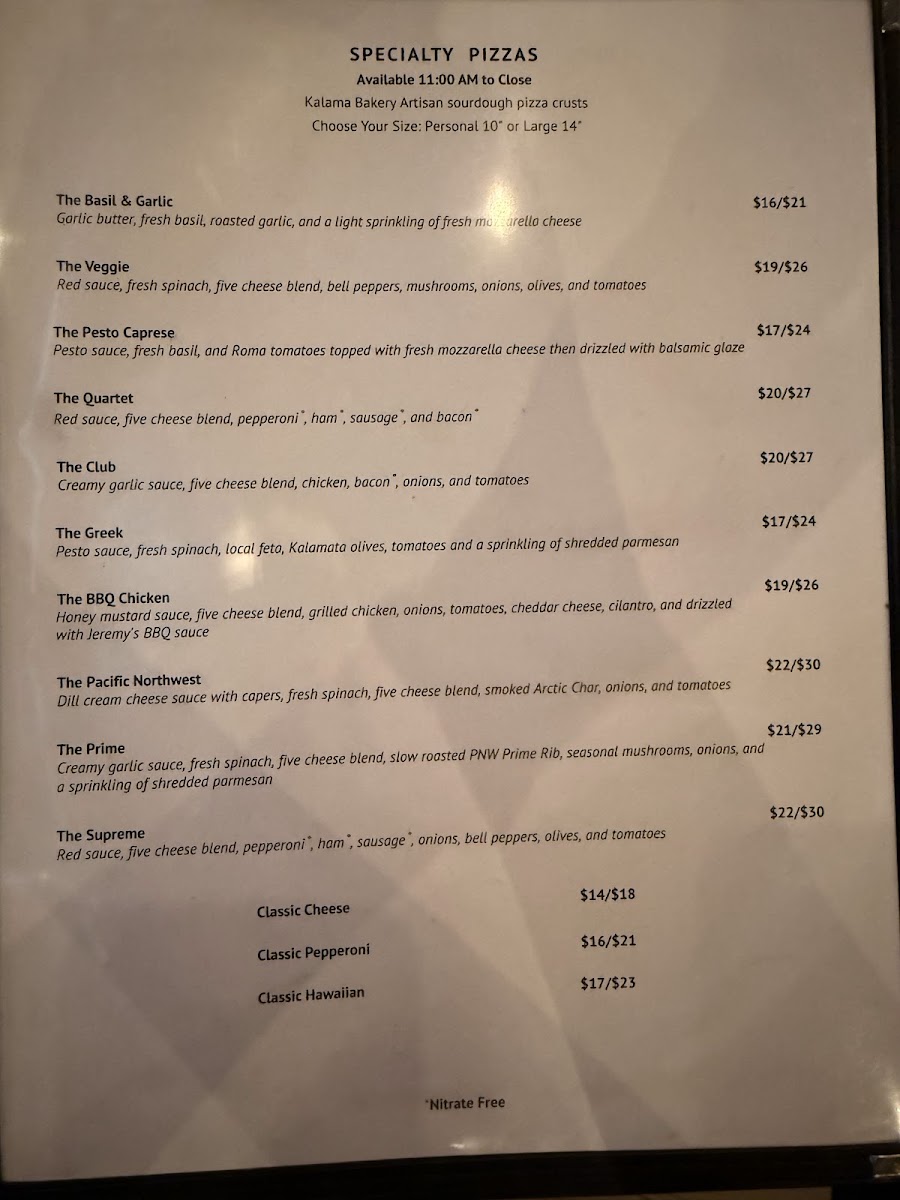 Jeremy's Farm to Table Menu - Image 4